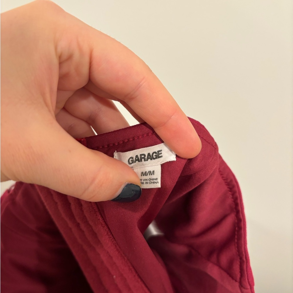 Garage Deep Red Camisole Top - Picture 3 of 3